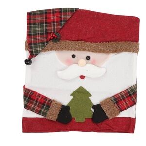 🎄XMAS9- Festive Santa Christmas Rear Case for Christmas Chair decor